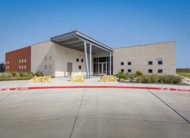 side of building view of Water Operations Center NTMWD